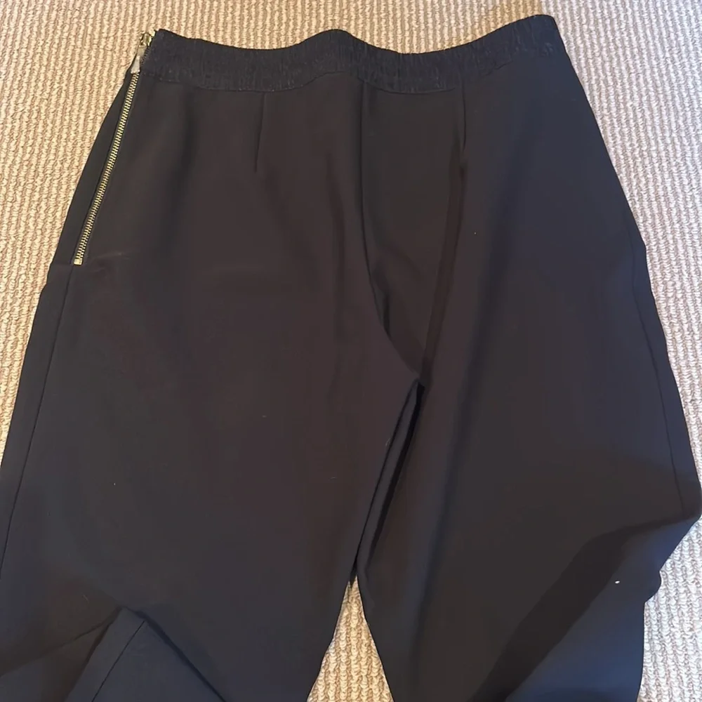 NWT KATE SPADE blaze a trail stretch black pants size 4